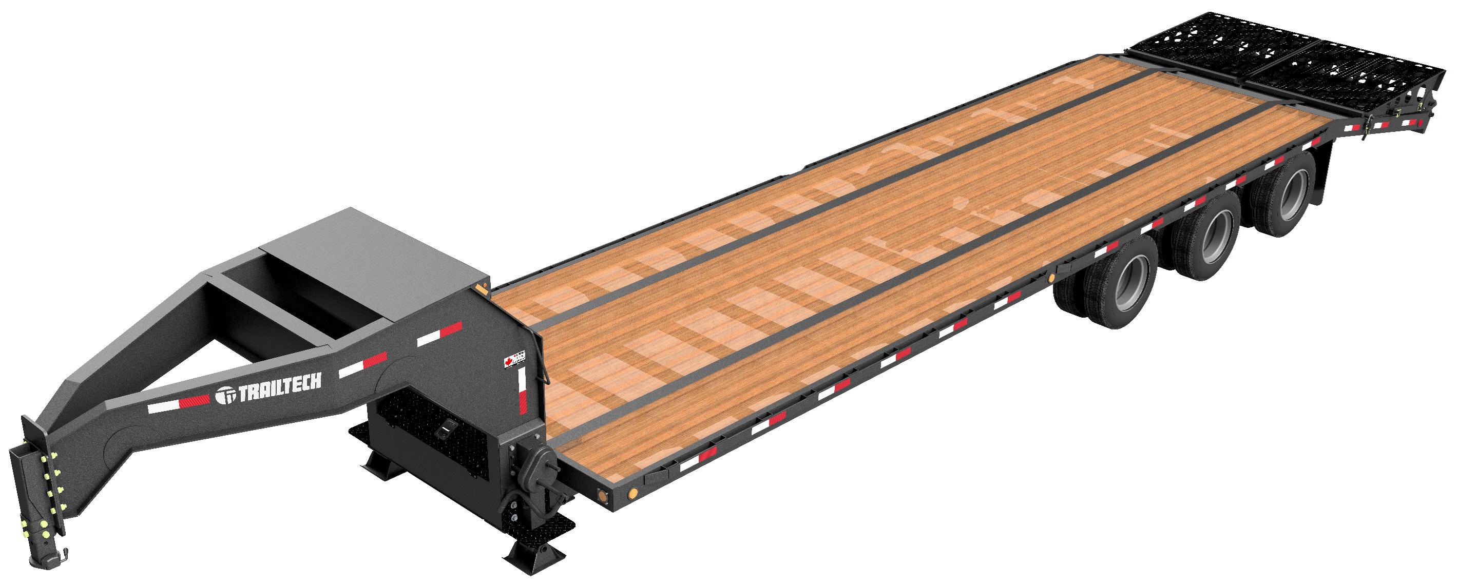 Rendering of a current model Trailtech trailer