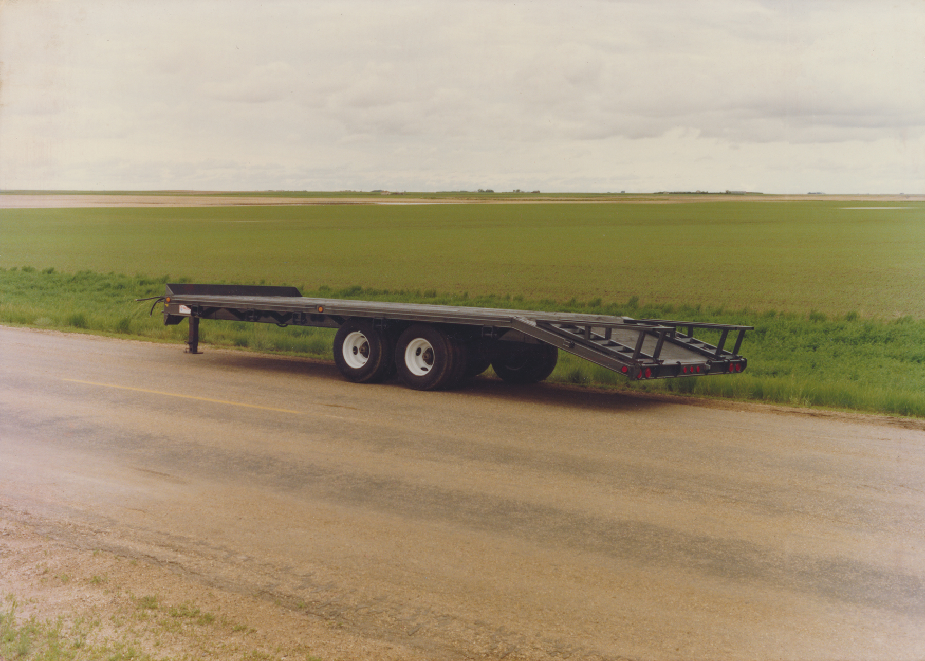 Pintle hitch tandem dual trailer