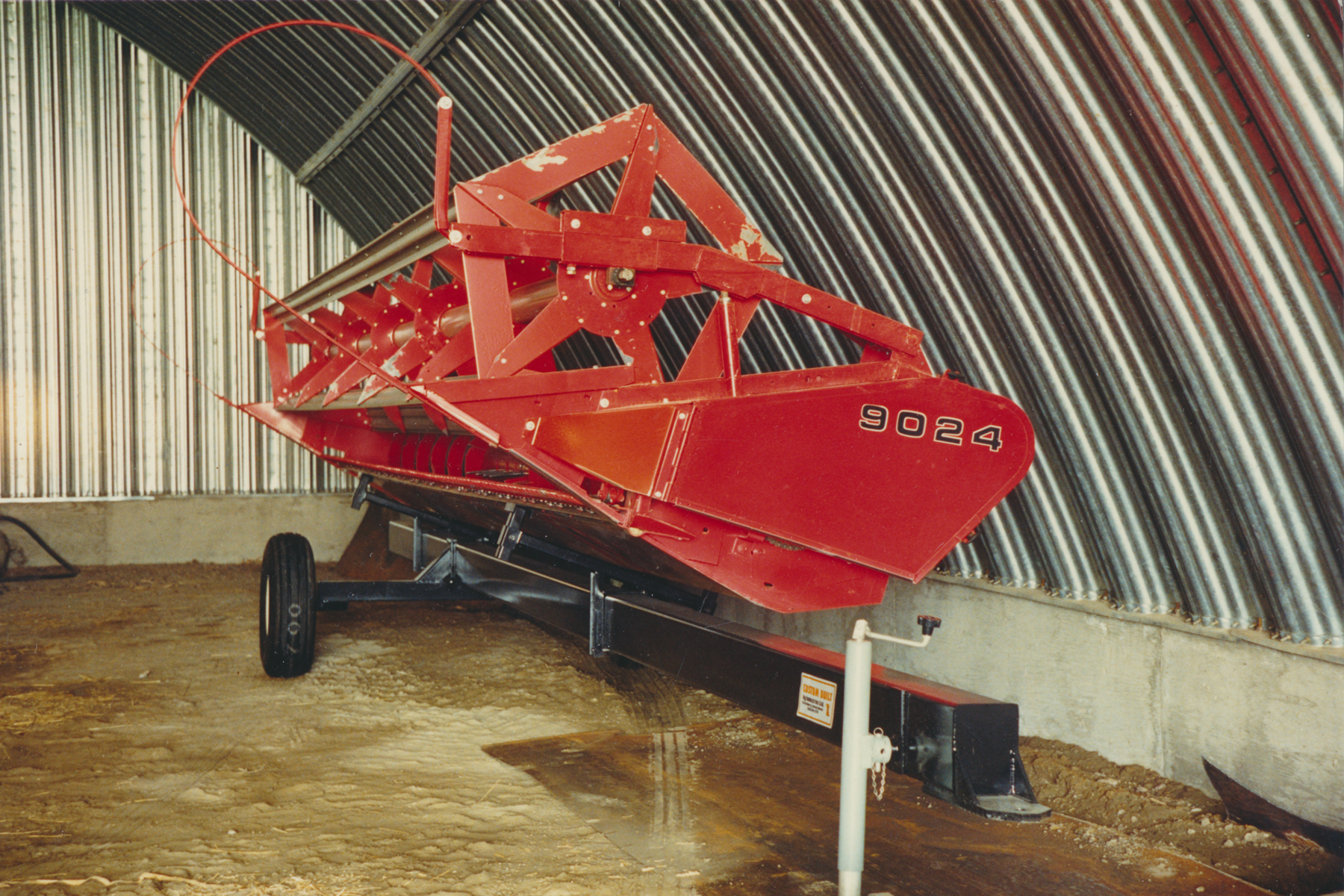 Header transport being used for storage