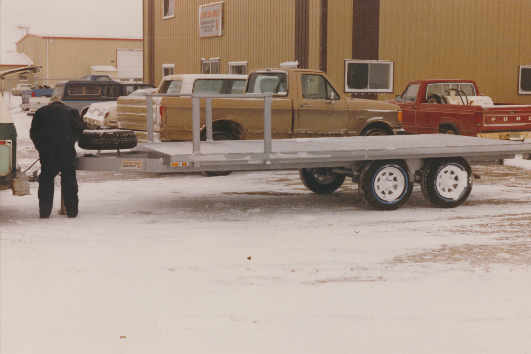 First shop in Gravelbourg, circa 1988
