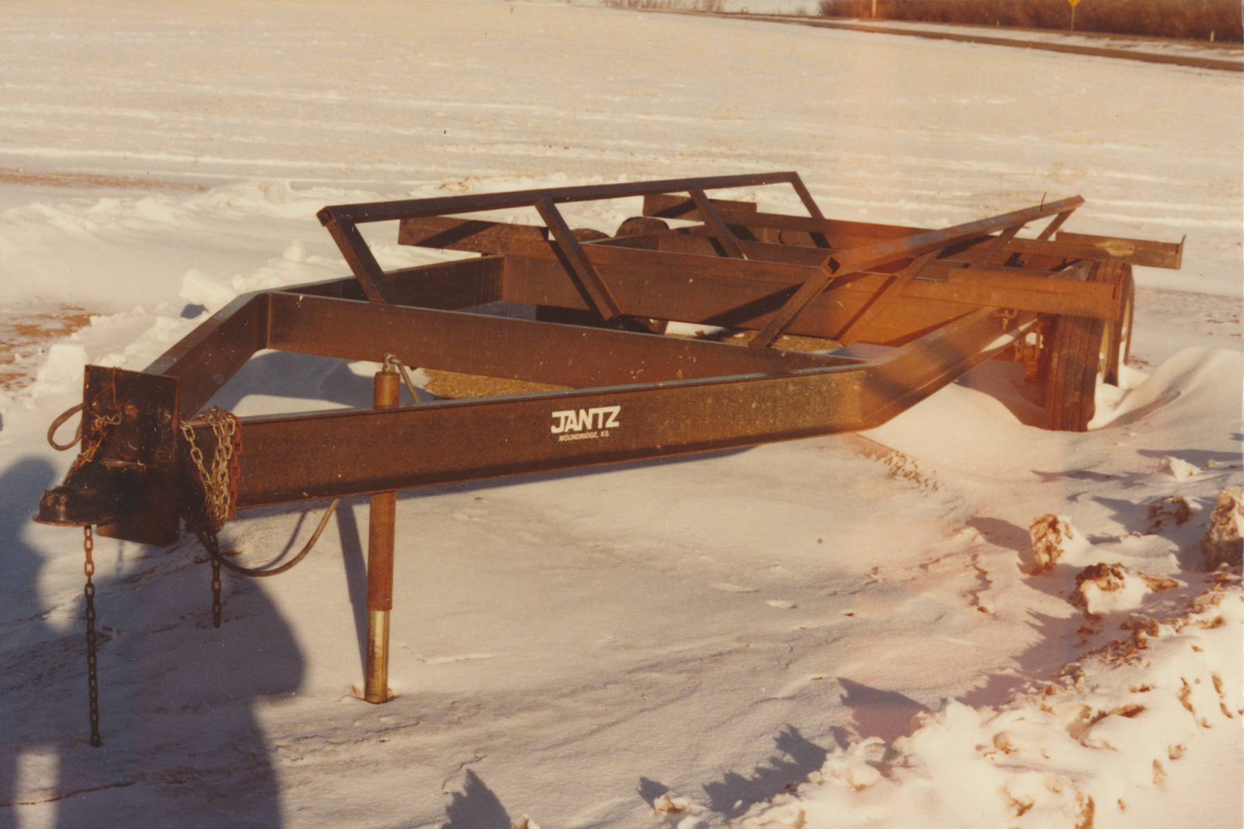 Jantz trailer in Moundridge, Kansas