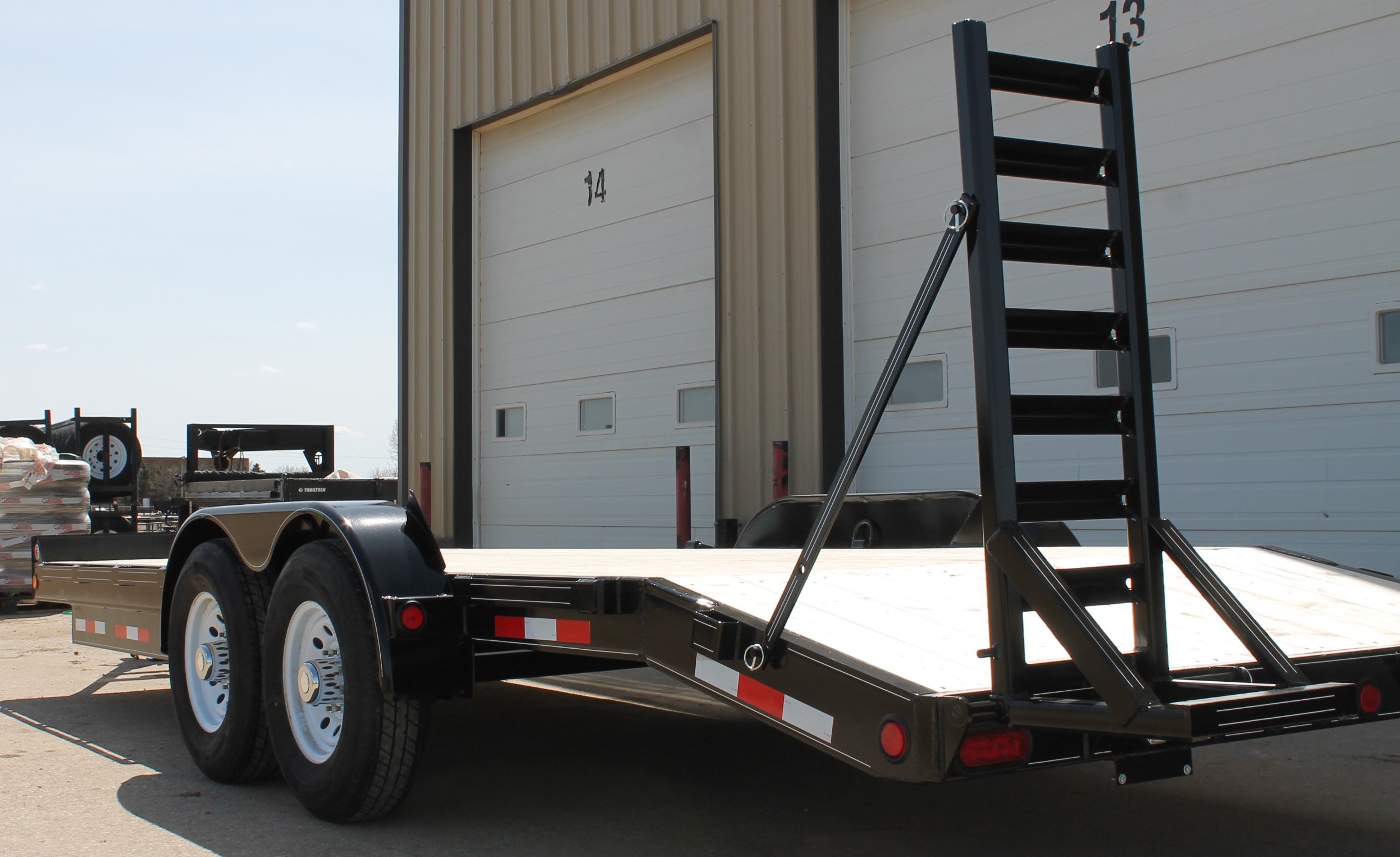 Flatdeck Construction Trailers - The Trailtech Construction Series